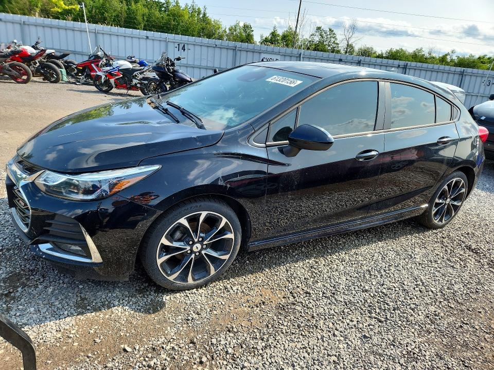 61320156 :رقم المزاد ، 3G1BF6SM5KS618736 vin ، 2019 Chevrolet Cruze مزاد بيع