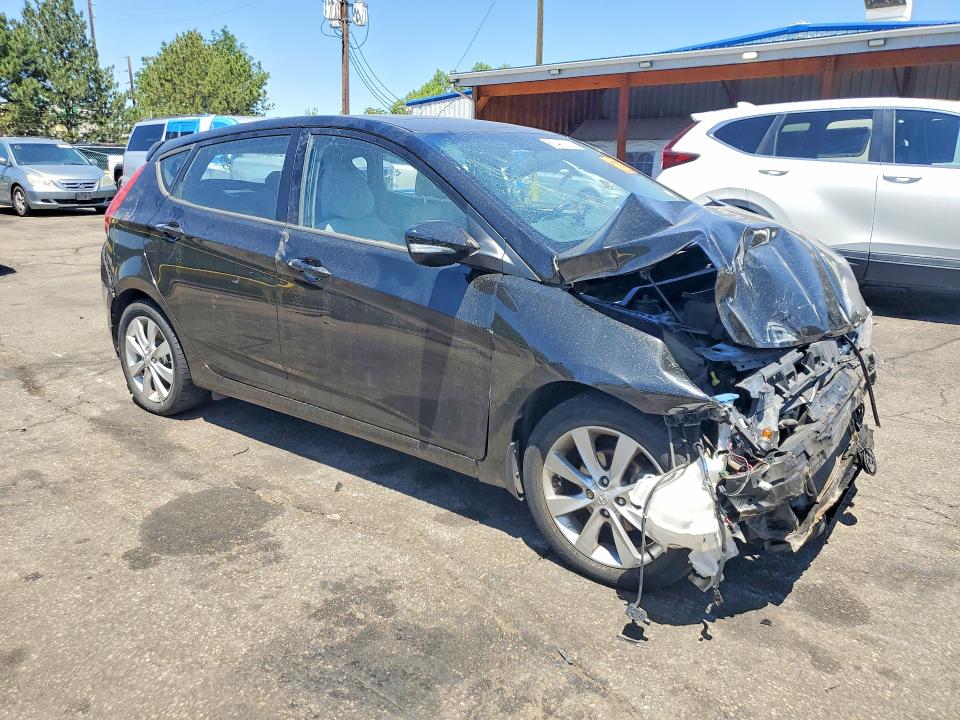 60487856 :رقم المزاد ، KMHCU5AEXEU165364 vin ، 2014 Hyundai Accent مزاد بيع