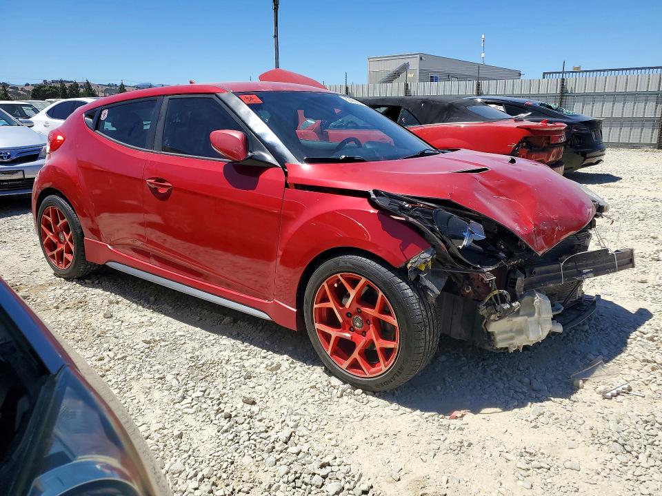 2015 Hyundai Veloster მანქანა იყიდება აუქციონზე, vin: KMHTC6AE0FU225968, აუქციონის ნომერი: 62462056