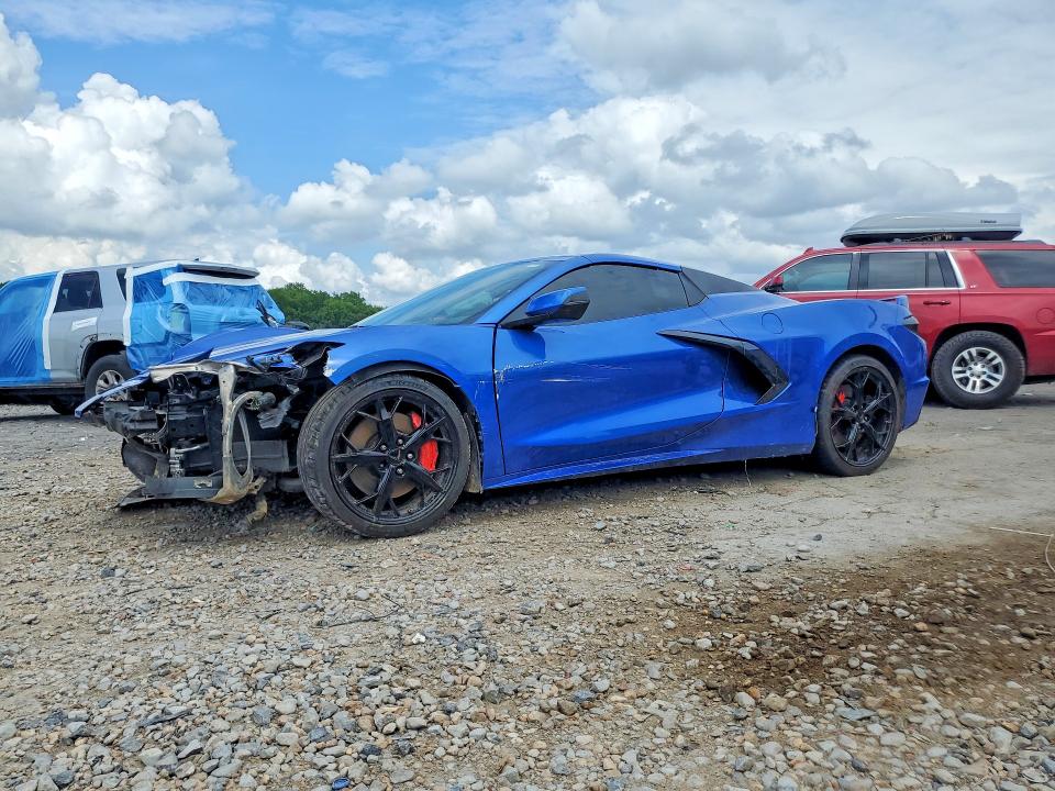 2021 Chevrolet Corvette მანქანა იყიდება აუქციონზე, vin: 1G1YB3D42M5100663, აუქციონის ნომერი: 60564676