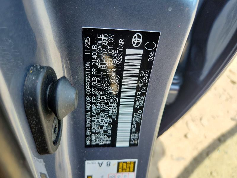 Aukcja sprzedaży 2026 Toyota Corolla Hybrid, vin: JTDBCMFE2T3127992, numer aukcji: 60170696