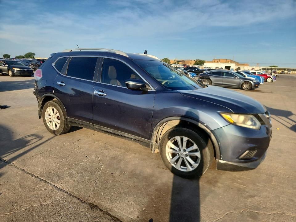 2014 Nissan Rogue მანქანა იყიდება აუქციონზე, vin: 5N1AT2MT7EC785842, აუქციონის ნომერი: 59083976