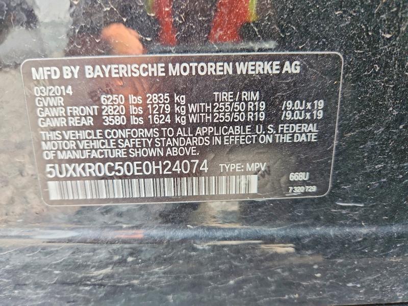 Aukcja sprzedaży 2014 Bmw X5, vin: 5UXKR0C50E0H24074, numer aukcji: 61004066