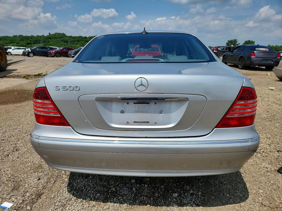 2000 Mercedes-benz S მანქანა იყიდება აუქციონზე, vin: WDBNG75J7YA106400, აუქციონის ნომერი: 61698426