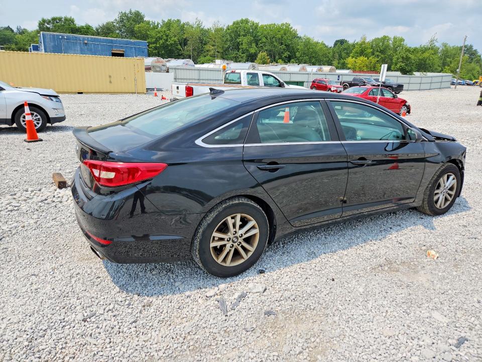 2015 Hyundai Sonata მანქანა იყიდება აუქციონზე, vin: 5NPE24AF4FH206041, აუქციონის ნომერი: 62751446