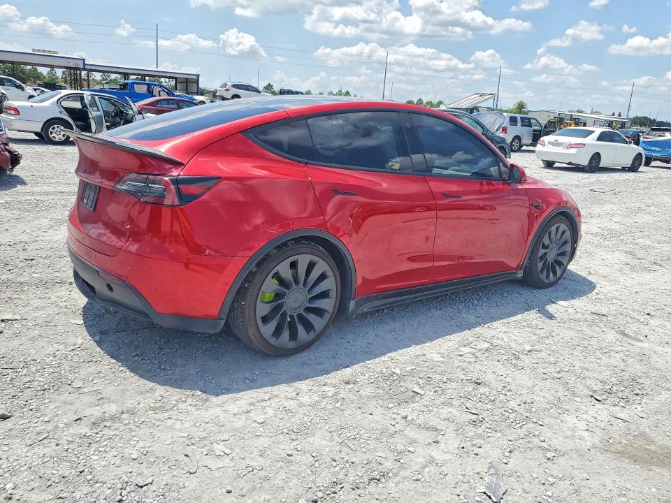 62501896 :رقم المزاد ، 5YJYGDEF7MF197484 vin ، 2021 Tesla Model Y مزاد بيع