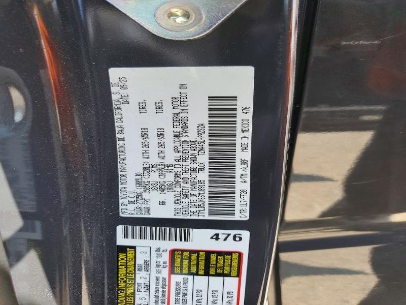 2025 Toyota Tacoma მანქანა იყიდება აუქციონზე, vin: 3TMLB5JN6SM189185, აუქციონის ნომერი: 61995536