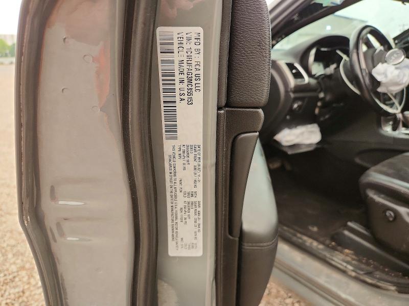 2021 Jeep Grand Cherokee მანქანა იყიდება აუქციონზე, vin: 1C4RJFAG3MC855153, აუქციონის ნომერი: 61349746