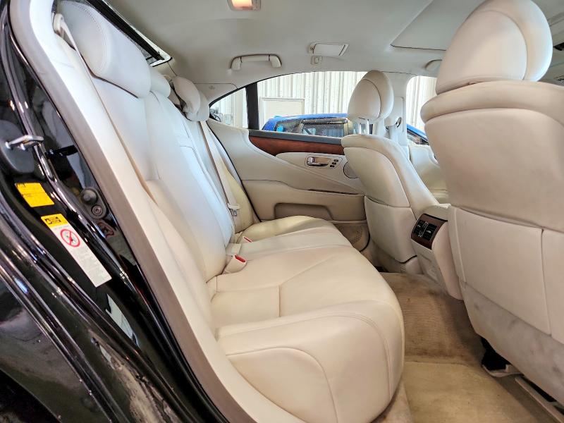 60138196 :رقم المزاد ، JTHCL1EF4A5006765 vin ، 2010 Lexus Ls مزاد بيع