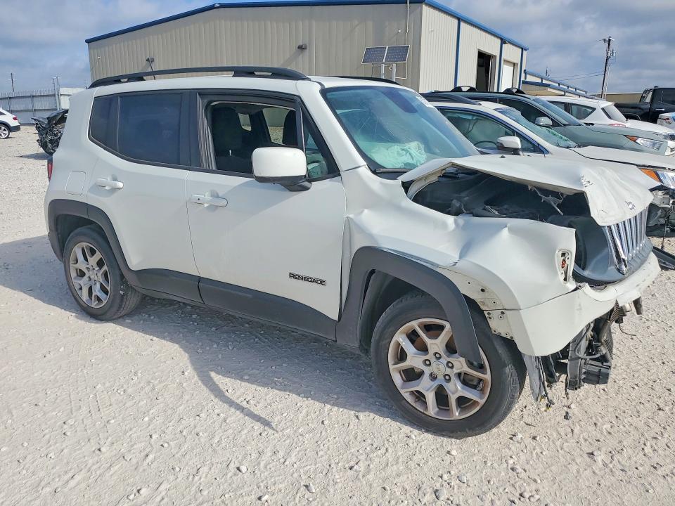 2018 Jeep Renegade მანქანა იყიდება აუქციონზე, vin: ZACCJABB2JPG70563, აუქციონის ნომერი: 61211766