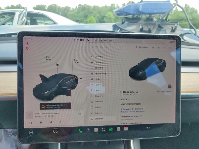 Aukcja sprzedaży 2019 Tesla Model 3, vin: 5YJ3E1EA8KF198692, numer aukcji: 58994296