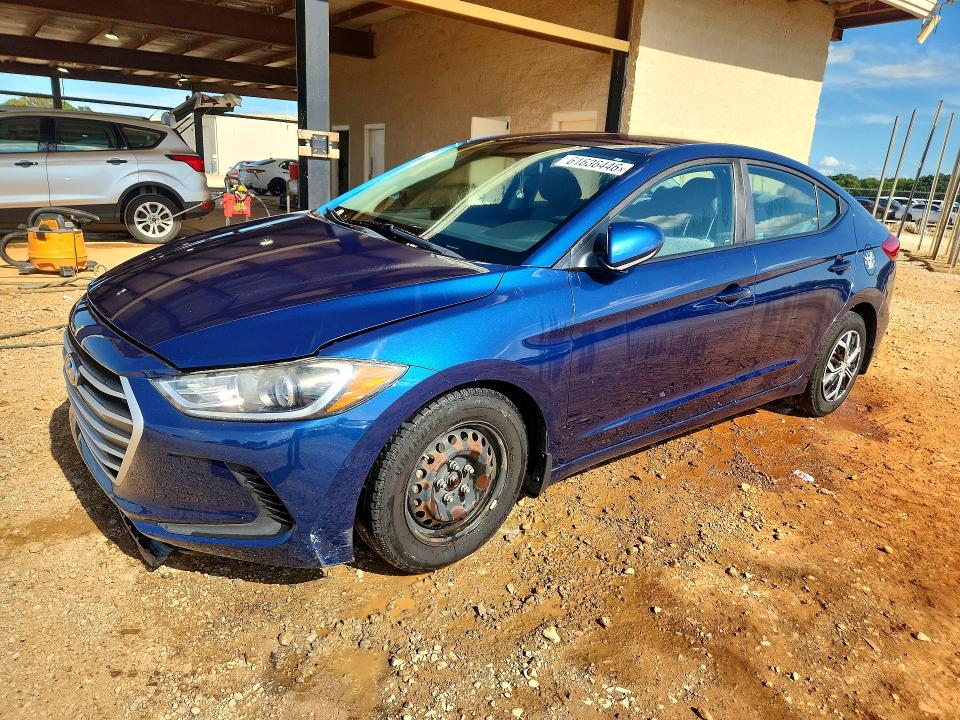 Продажа на аукционе авто 2018 Hyundai Elantra, vin: 5NPD74LF9JH362241, номер лота: 61636446
