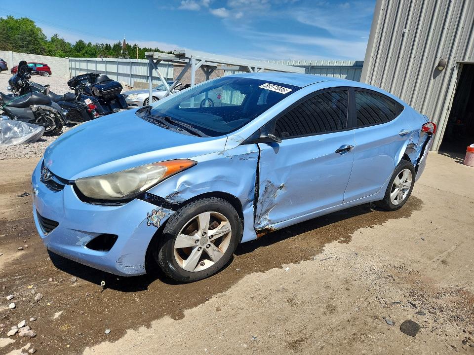 58777046 :رقم المزاد ، KMHDH4AE7CU322882 vin ، 2012 Hyundai Elantra مزاد بيع