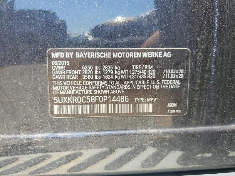 Aukcja sprzedaży 2015 Bmw X5, vin: 5UXKR0C58F0P14486, numer aukcji: 61933876
