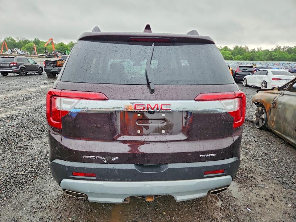 59805156 :رقم المزاد ، 1GKKNRLS3MZ108713 vin ، 2021 Gmc Acadia مزاد بيع