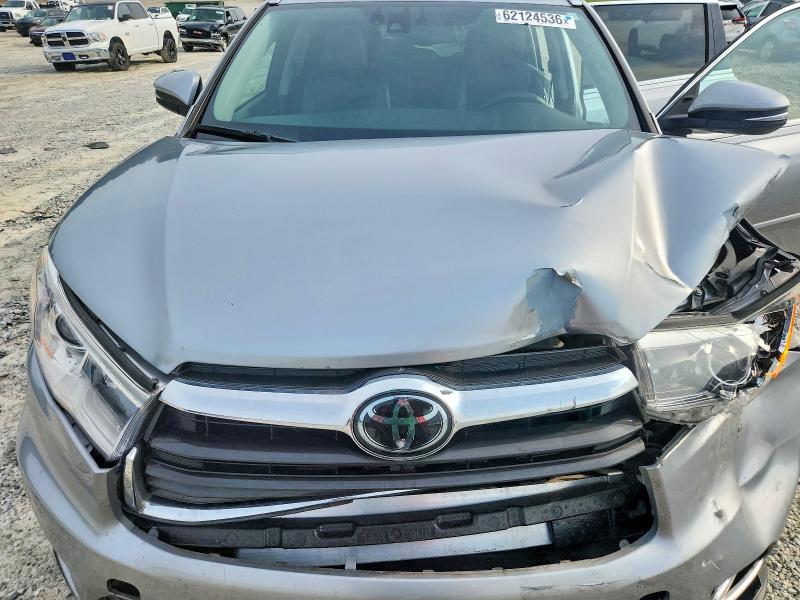 2016 Toyota Highlander მანქანა იყიდება აუქციონზე, vin: 5TDDKRFH5GS313274, აუქციონის ნომერი: 62124536