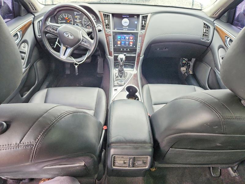 63021566 :رقم المزاد ، JN1EV7AP5KM519040 vin ، 2019 Infiniti Q50 مزاد بيع