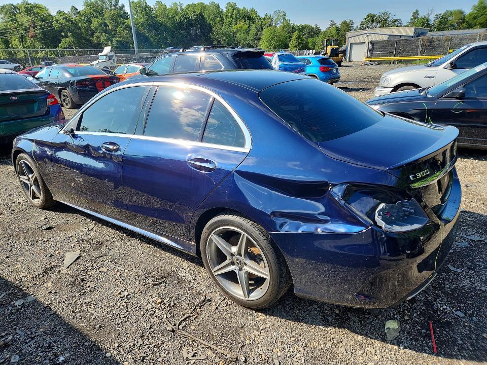 2018 Mercedes-benz C მანქანა იყიდება აუქციონზე, vin: WDDWF4KB2JR416861, აუქციონის ნომერი: 61758746