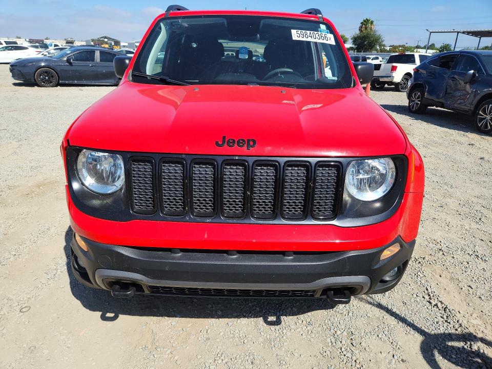 59840366 :رقم المزاد ، ZACNJBAB0KPK17718 vin ، 2019 Jeep Renegade مزاد بيع
