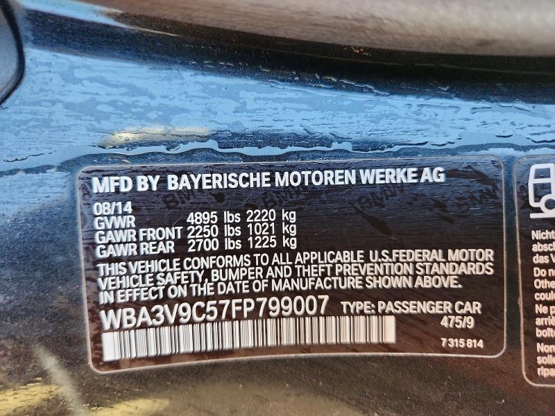 Продажа на аукционе авто 2015 Bmw 428, vin: WBA3V9C57FP799007, номер лота: 61221756