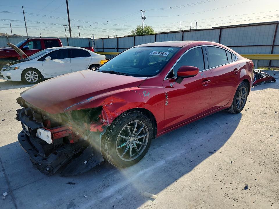 2015 Mazda 6 მანქანა იყიდება აუქციონზე, vin: JM1GJ1W57F1224471, აუქციონის ნომერი: 59712686