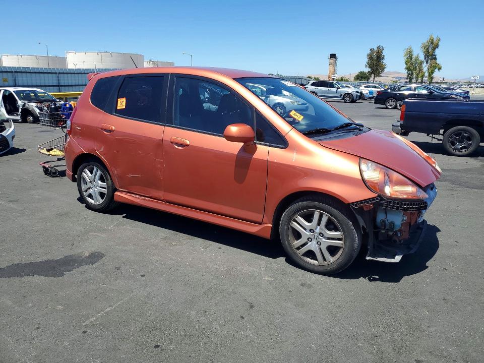 2008 Honda Fit მანქანა იყიდება აუქციონზე, vin: JHMGD38688S051144, აუქციონის ნომერი: 61427306