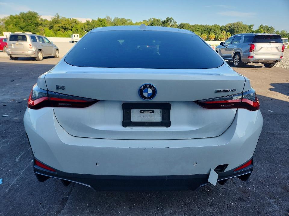 Aukcja sprzedaży 2022 Bmw I4, vin: WBY73AW02NFM89328, numer aukcji: 61837466
