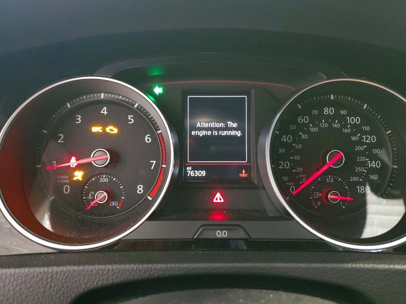 2019 Volkswagen Gti მანქანა იყიდება აუქციონზე, vin: 3VW6T7AU9KM001396, აუქციონის ნომერი: 59612216