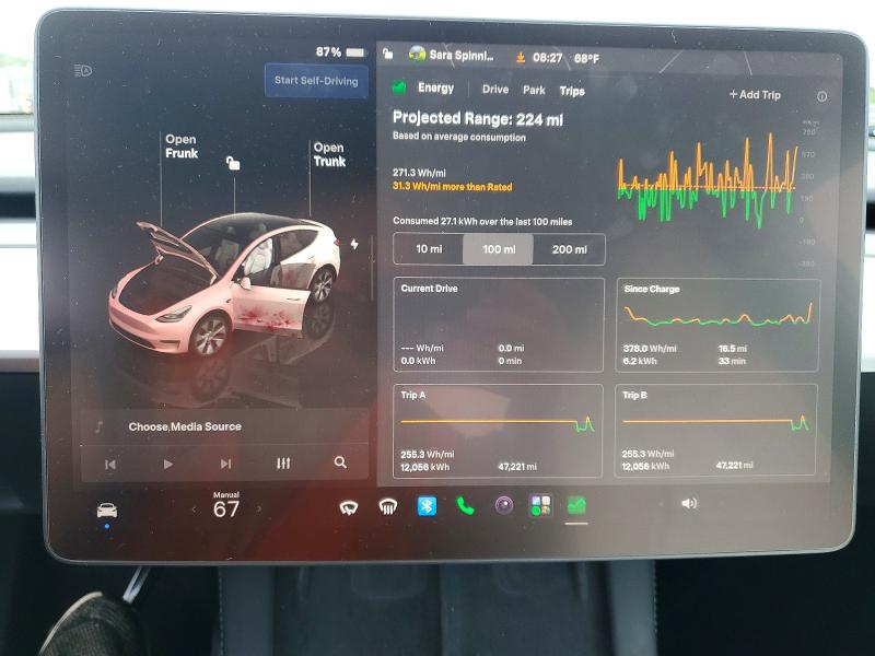 Aukcja sprzedaży 2023 Tesla Model Y, vin: 7SAYGDEEXPF834186, numer aukcji: 62003666
