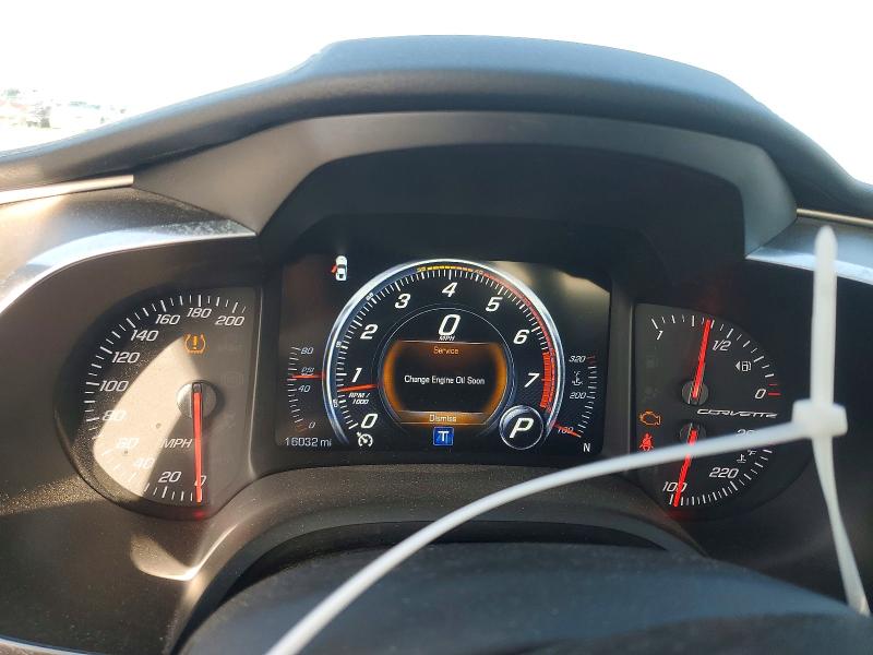 2019 Chevrolet Corvette მანქანა იყიდება აუქციონზე, vin: 1G1YW3D75K5107277, აუქციონის ნომერი: 62419316