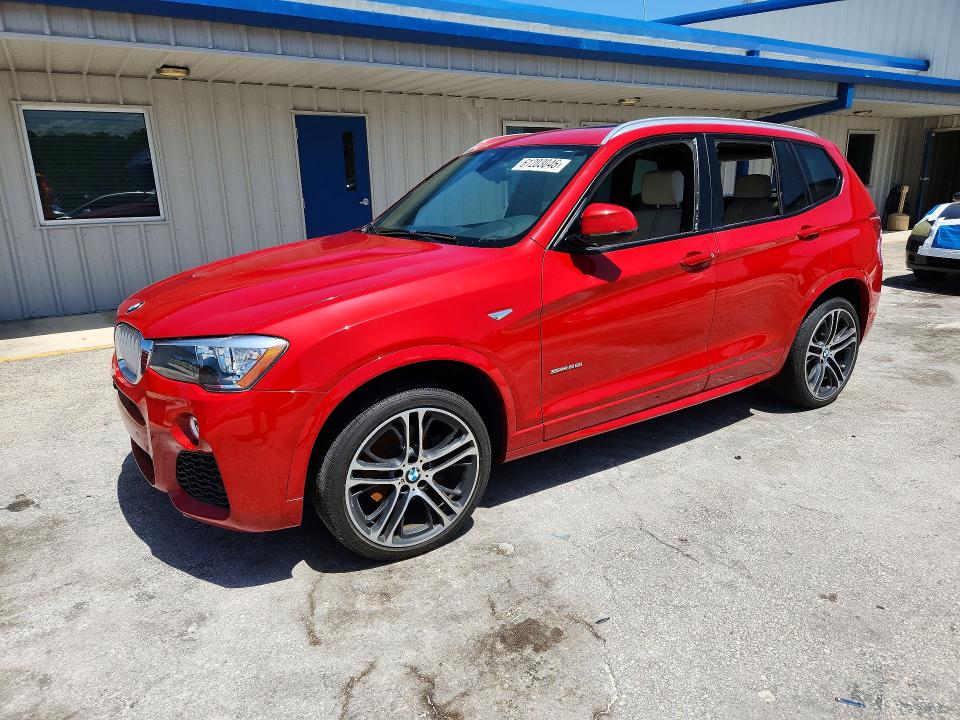 Aukcja sprzedaży 2017 Bmw X3, vin: 5UXWZ7C5XH0T44462, numer aukcji: 61203046