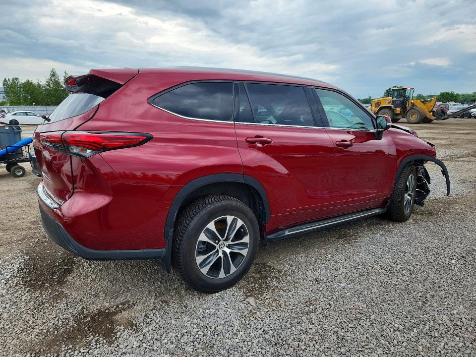 2020 Toyota Highlander მანქანა იყიდება აუქციონზე, vin: 5TDGZRBH0LS523029, აუქციონის ნომერი: 60156536