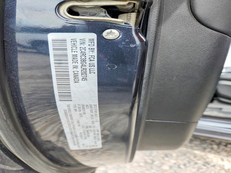 Auction sale of the 2020 Chrysler Pacifica, vin: 2C4RC3BG4LR282745, lot number: 63249306