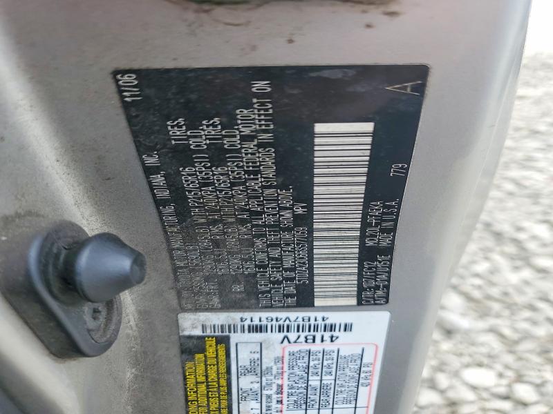 60990936 :رقم المزاد ، 5TDZA23C66S577059 vin ، 2006 Toyota Sienna مزاد بيع
