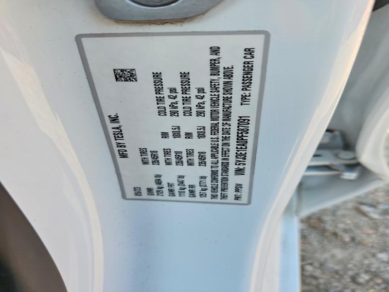 Aukcja sprzedaży 2023 Tesla Model 3, vin: 5YJ3E1EA0PF587091, numer aukcji: 62613856