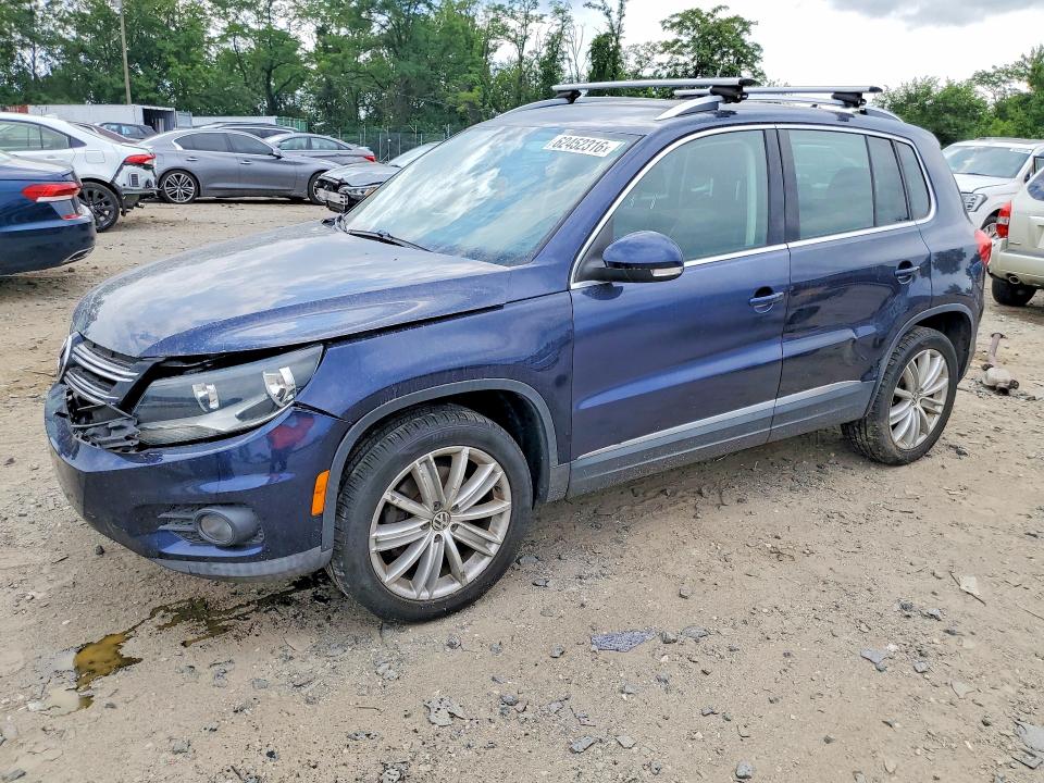 62452316 :رقم المزاد ، WVGBV7AX7CW530669 vin ، 2012 Volkswagen Tiguan مزاد بيع
