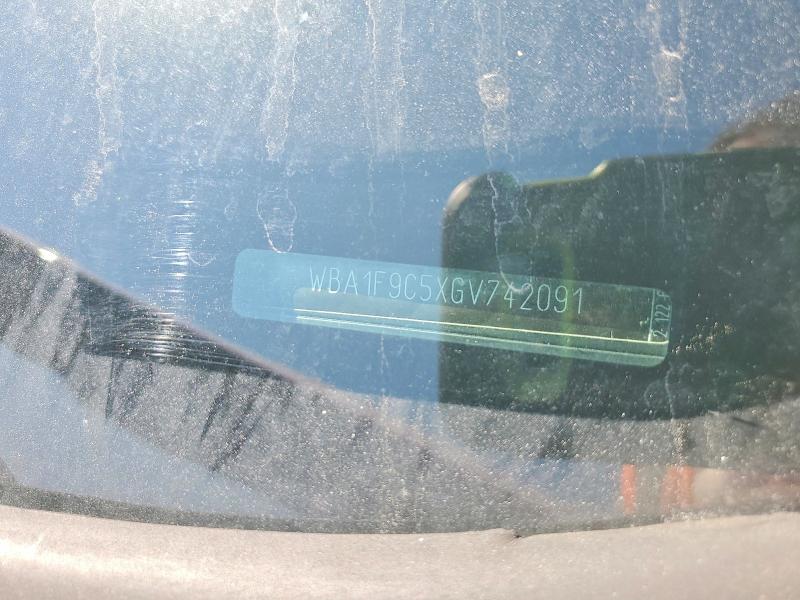 Aukcja sprzedaży 2016 Bmw 228, vin: WBA1F9C5XGV742091, numer aukcji: 62470286