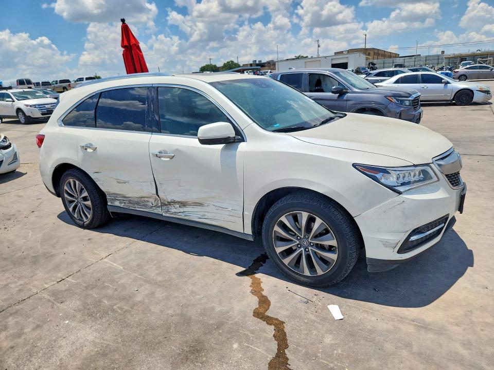 59792026 :رقم المزاد ، 5FRYD3H49GB012447 vin ، 2016 Acura Mdx مزاد بيع