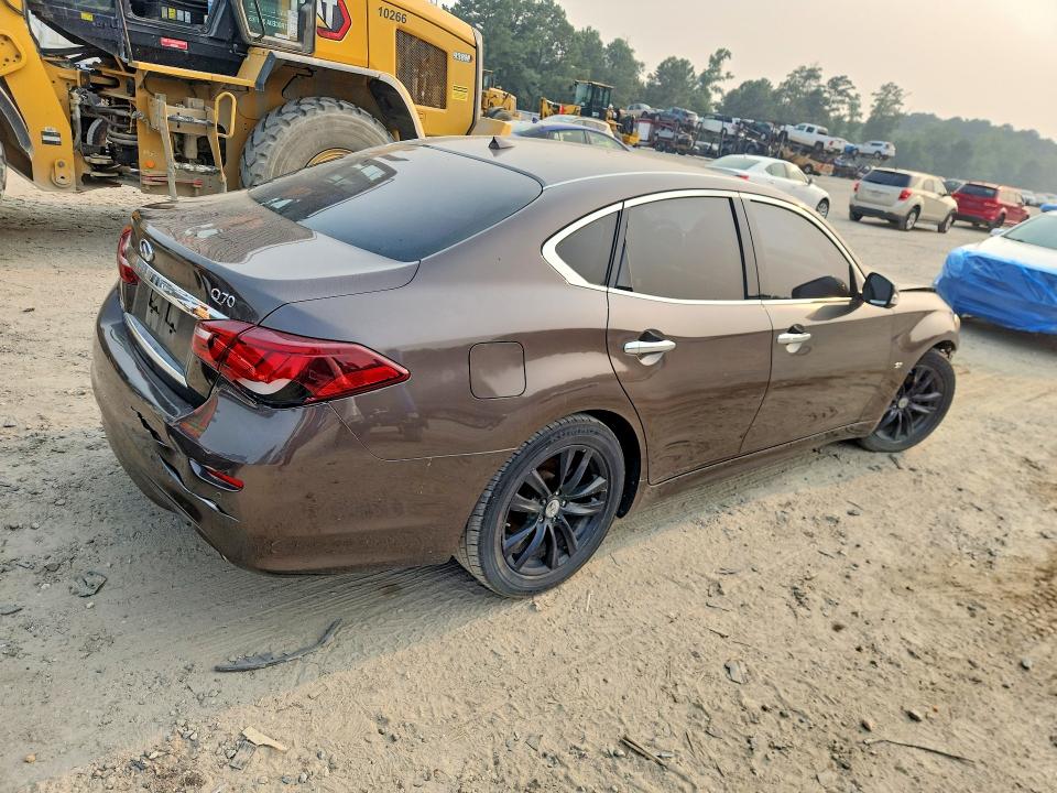2018 Infiniti Q70 მანქანა იყიდება აუქციონზე, vin: JN1BY1AP6JM180374, აუქციონის ნომერი: 61912746