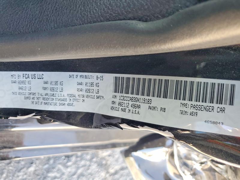 Aukcja sprzedaży 2016 Chrysler 200, vin: 1C3CCCAB3GN119183, numer aukcji: 63234576