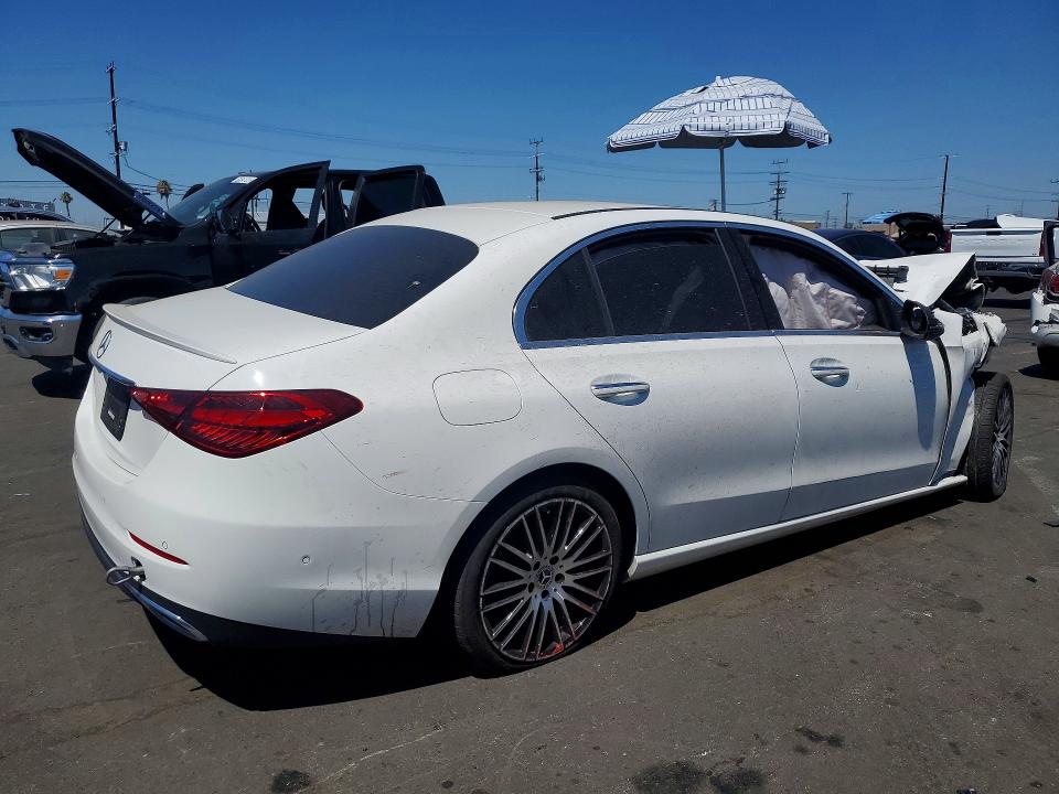 61428716 :رقم المزاد ، W1KAF4GB1SR240745 vin ، 2025 Mercedes-benz C مزاد بيع
