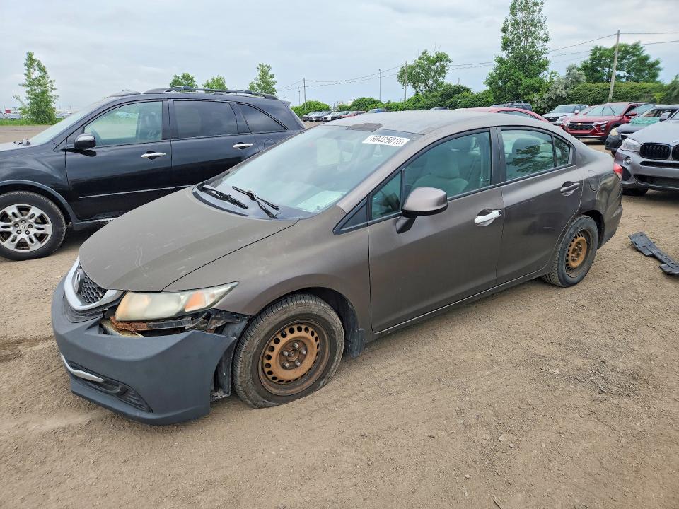 Продаж на аукціоні авто 2013 Honda Civic, vin: 2HGFB2F47DH027077, номер лоту: 60425016