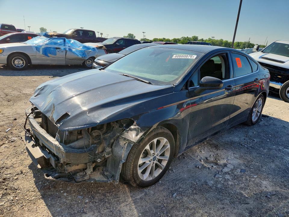 60660876 :رقم المزاد ، 3FA6P0HD8LR201202 vin ، 2020 Ford Fusion مزاد بيع