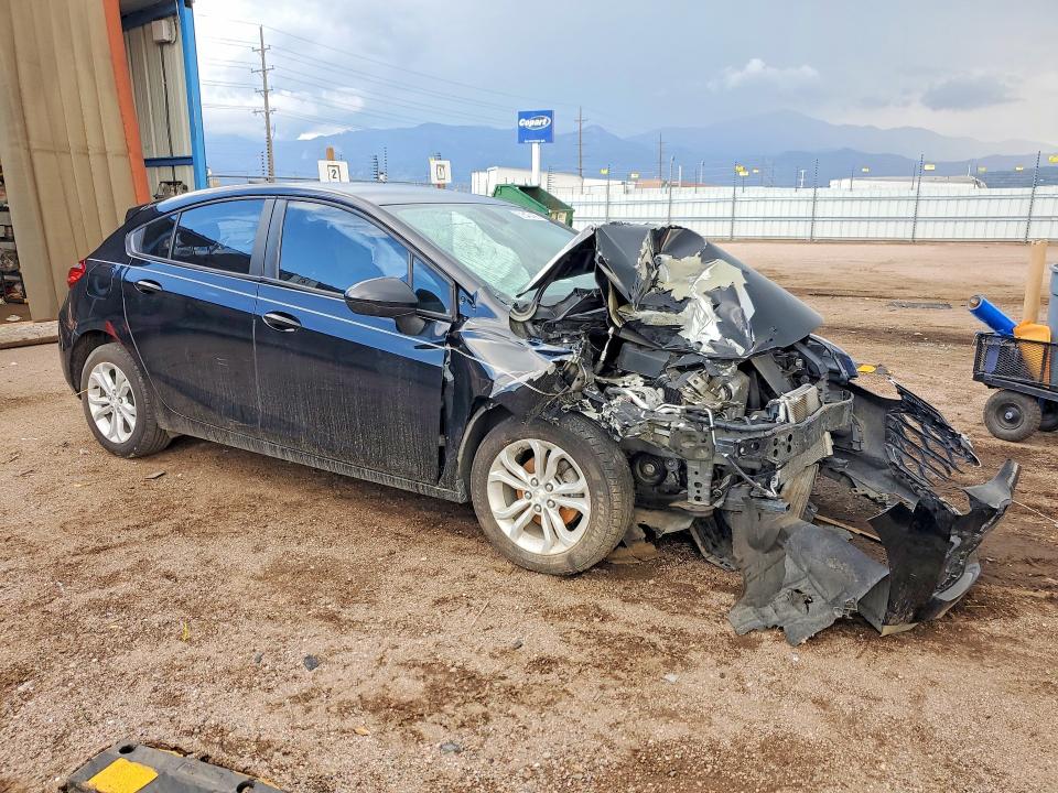 Auction sale of the 2019 Chevrolet Cruze, vin: 3G1BC6SM2KS604639, lot number: 62545456