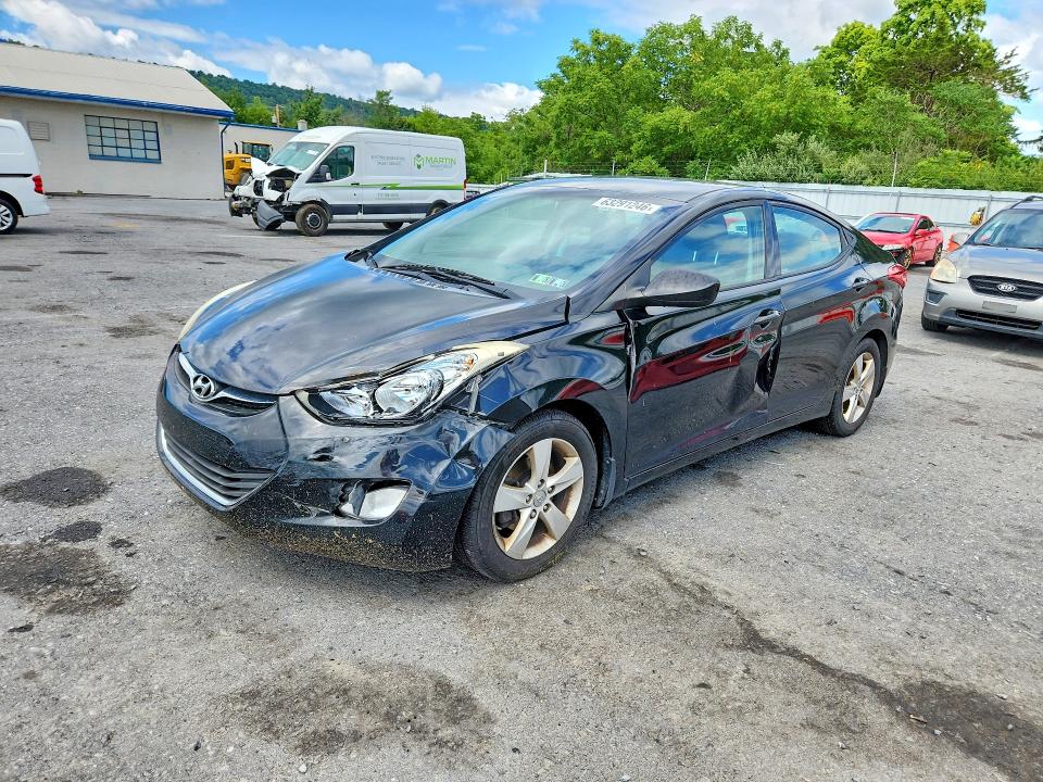 63291246 :رقم المزاد ، 5NPDH4AE0DH401536 vin ، 2013 Hyundai Elantra مزاد بيع