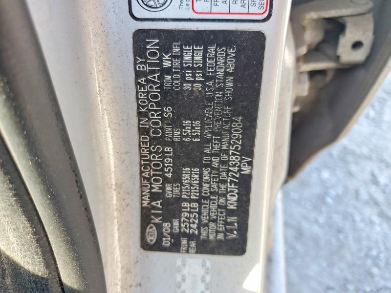 Auction sale of the 2008 Kia Sportage, vin: KNDJF724387529084, lot number: 56329406