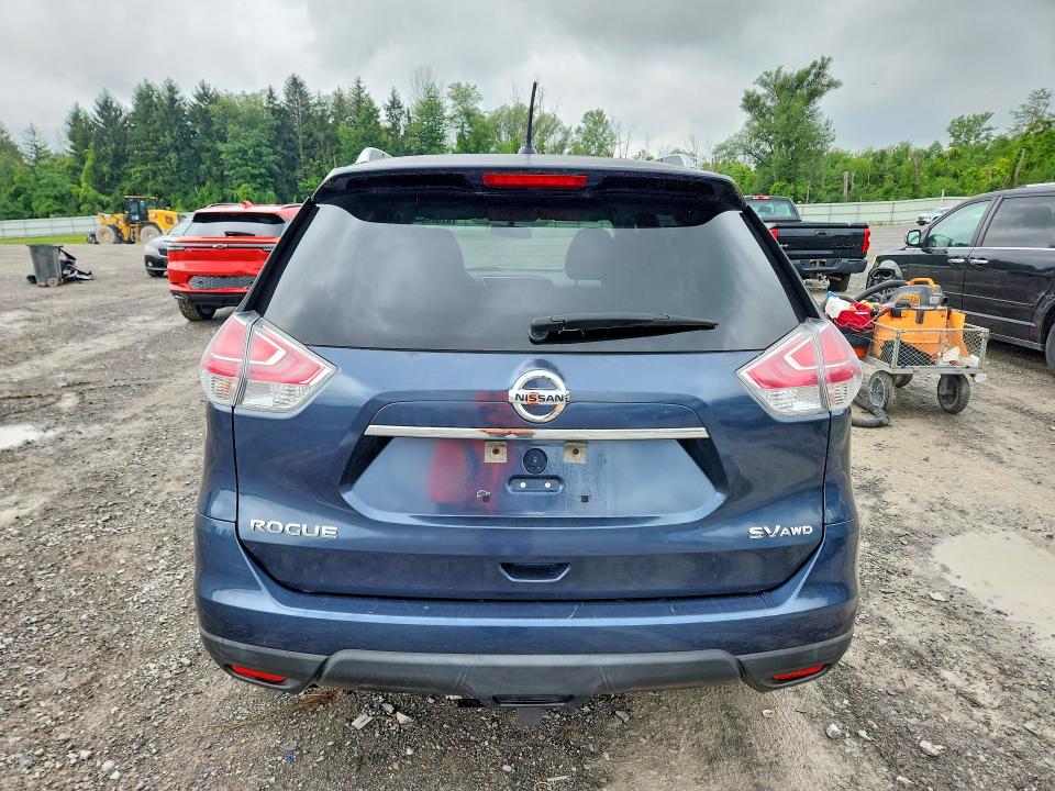2015 Nissan Rogue მანქანა იყიდება აუქციონზე, vin: KNMAT2MV8FP544551, აუქციონის ნომერი: 62585676