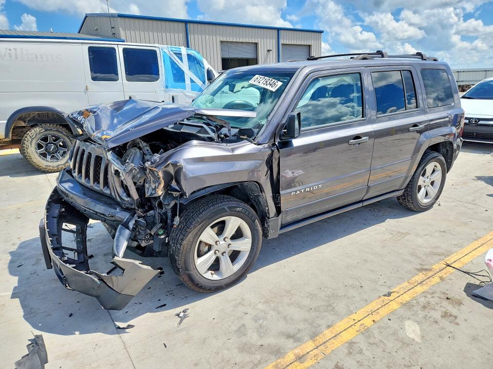 2016 Jeep Patriot მანქანა იყიდება აუქციონზე, vin: 1C4NJRFB7GD712461, აუქციონის ნომერი: 61219346