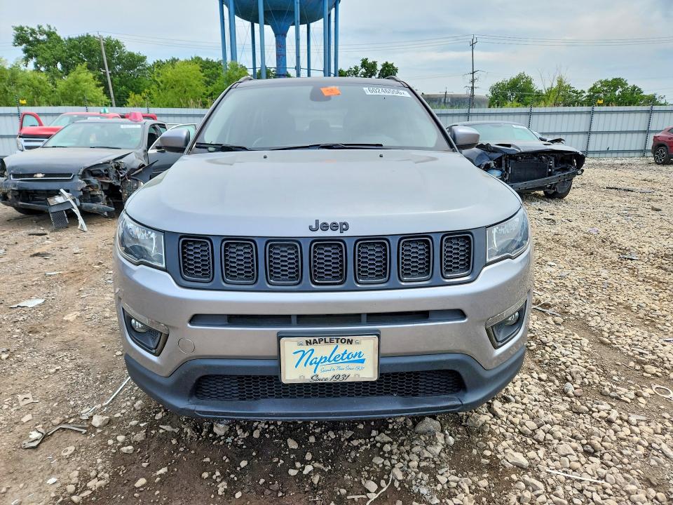 60246556 :رقم المزاد ، 3C4NJDBB0MT593103 vin ، 2021 Jeep Compass مزاد بيع