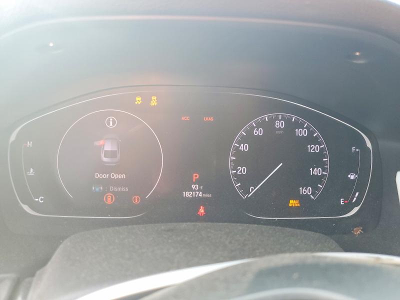 59577796 :رقم المزاد ، 1HGCV1F39KA072738 vin ، 2019 Honda Accord مزاد بيع